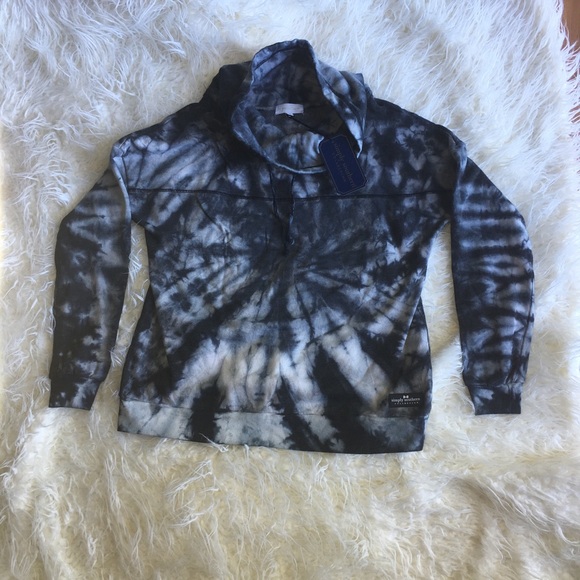 Simply Southern Tie-dye Cowl Neck Sweatshirt - Picture 3 of 3